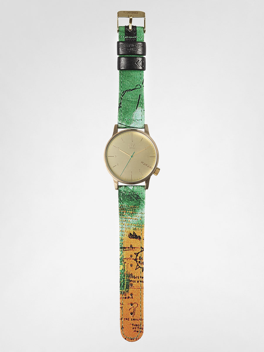 Komono Watch Winston print series basquiat untitled