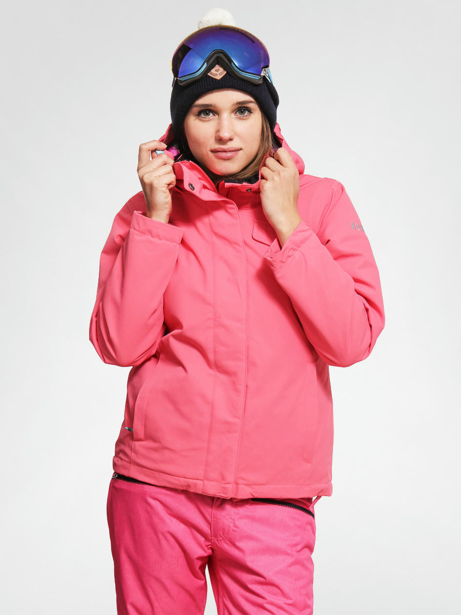 neon orange snowboard jacket