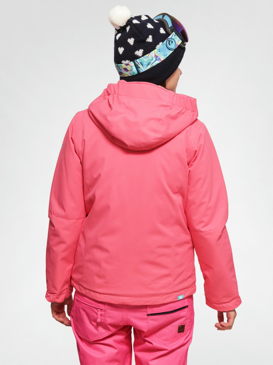 neon orange snowboard jacket