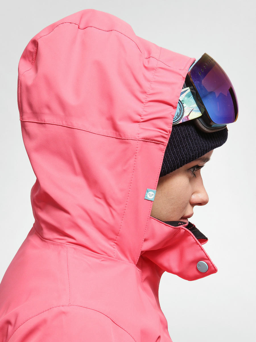 neon orange snowboard jacket