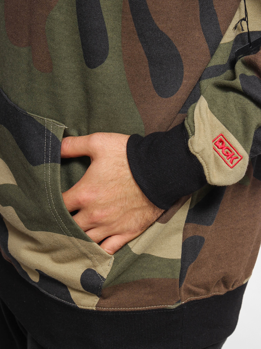 Dgk hot sale camo jacket