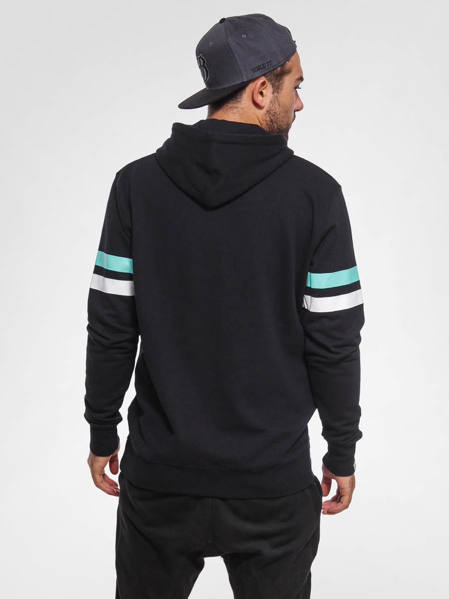 K1x Hoodie Leaf Hockey HD (blk/trq/wht)