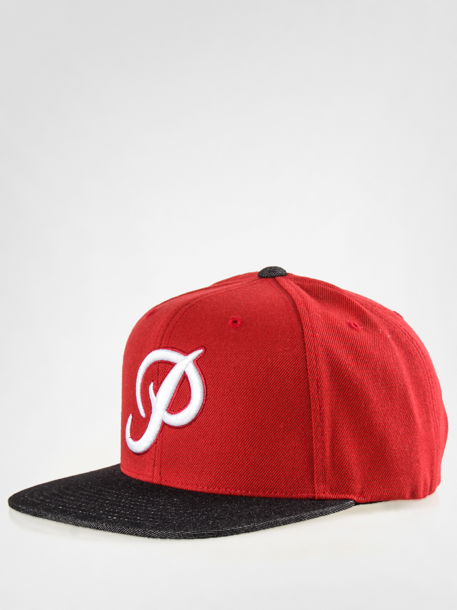 red primitive hat