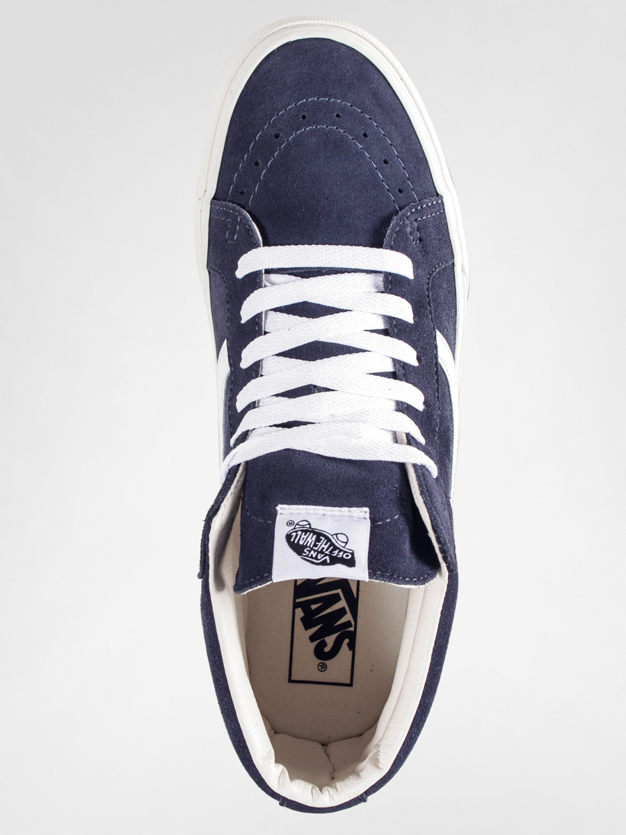 vans sk8 mid navy blue