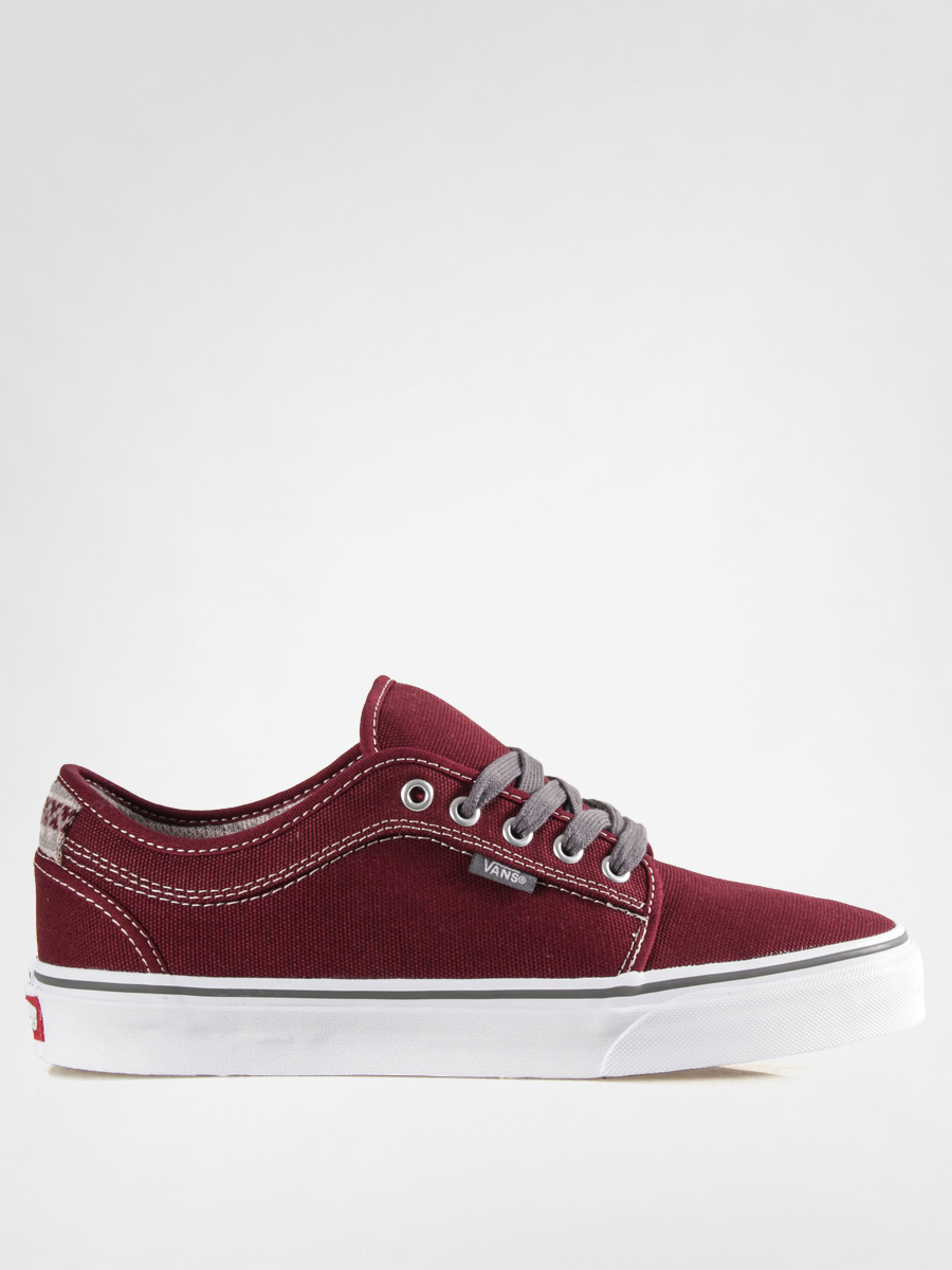 vans chukka low burgundy