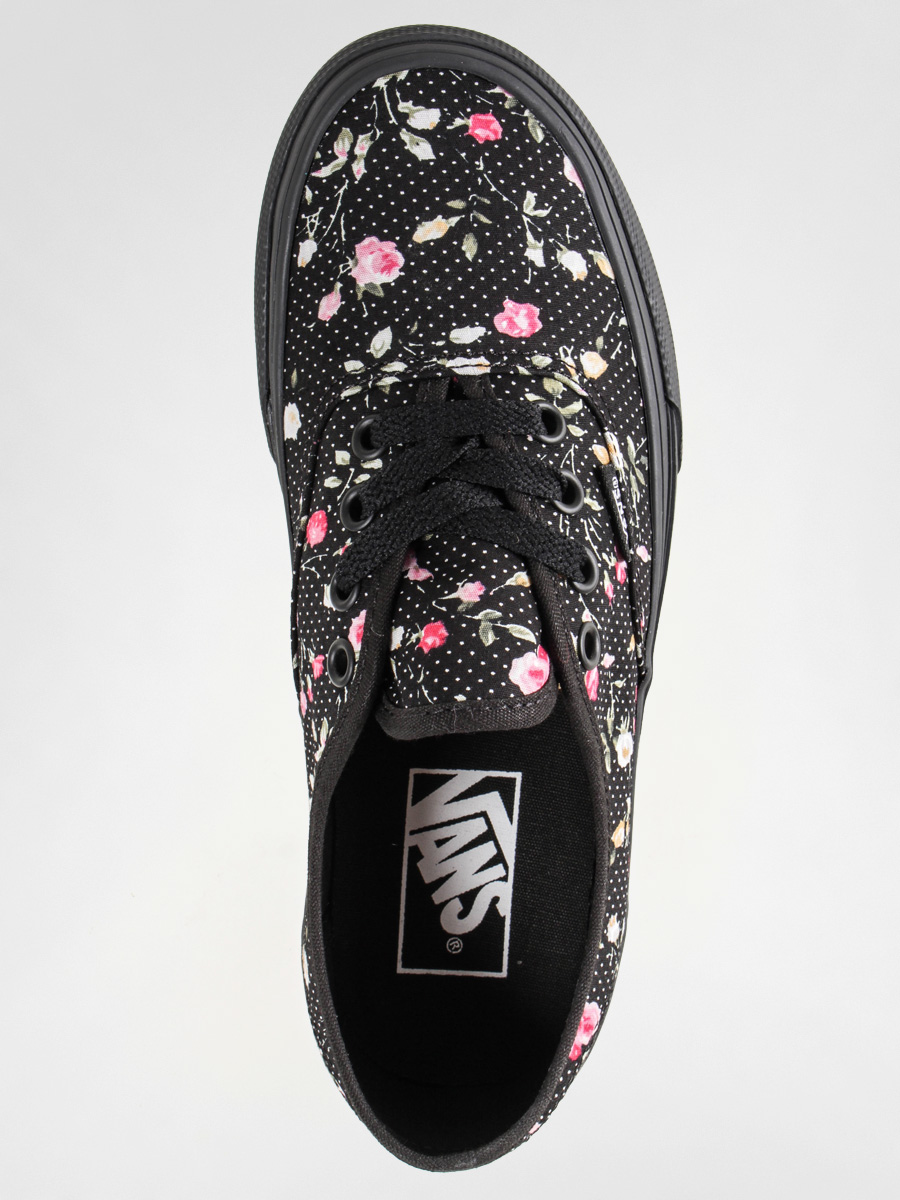 Vans Shoes Authentic (floral dot/black/black)