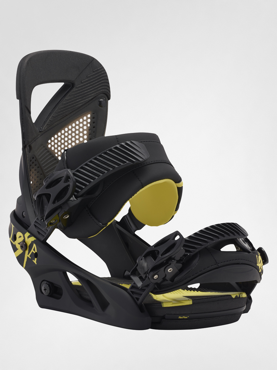 Womens Burton Snowboard bindings LEXA (black/yellow)