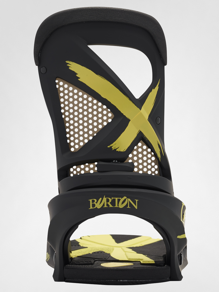 Womens Burton Snowboard bindings LEXA (black/yellow)