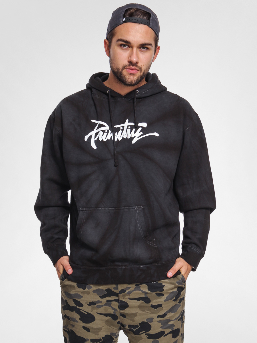 Primitive Hoodie Thrashed HD (tie dye)