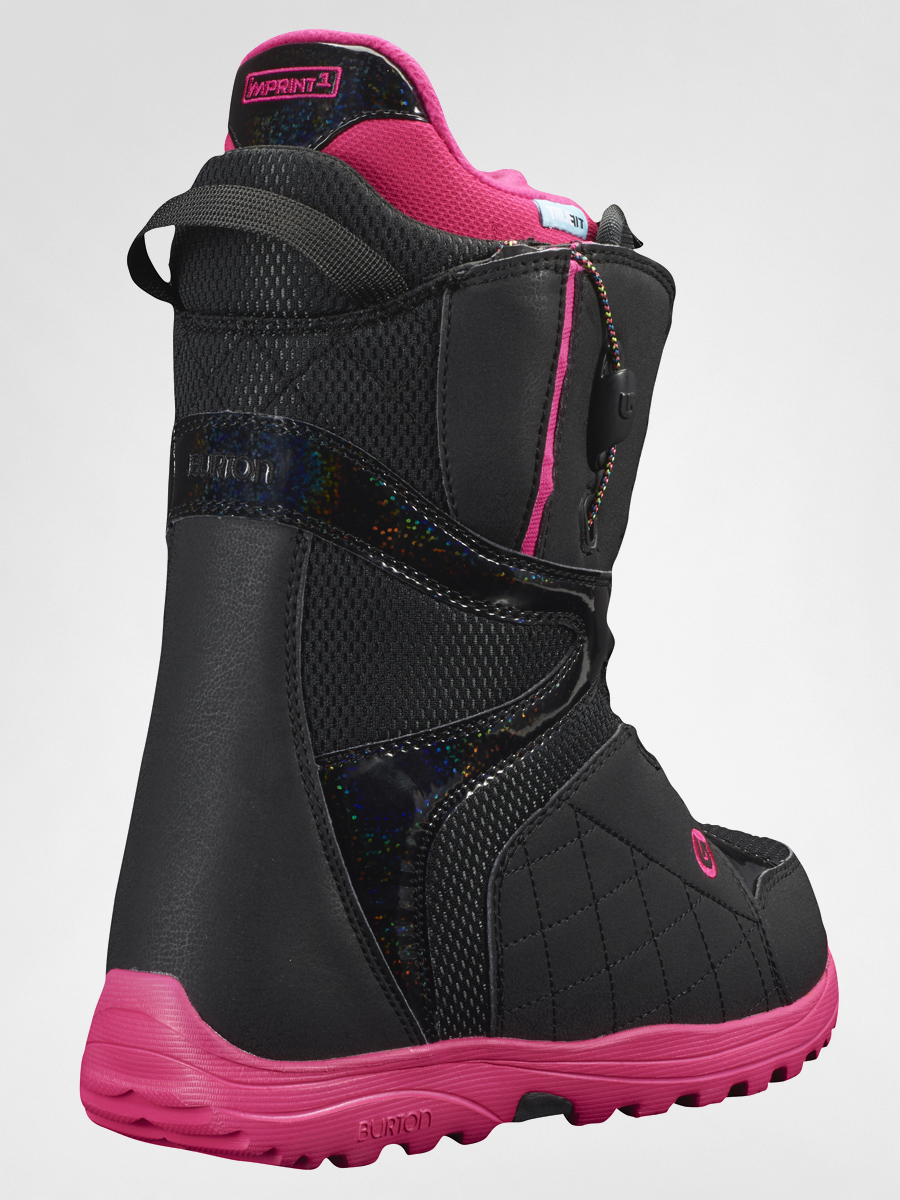 Womens Burton Snowboard boots MINT (black/hot pink)