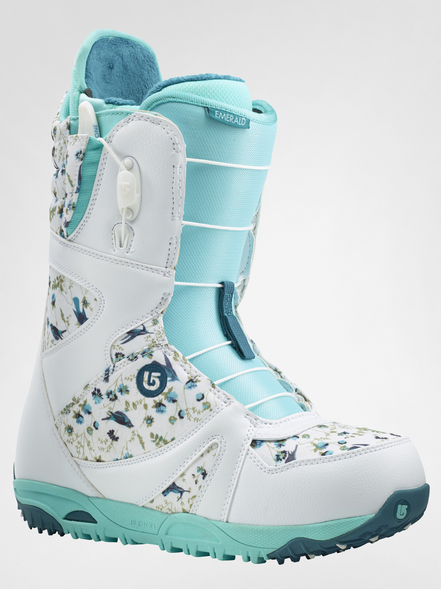 Womens Burton Snowboard boots EMERALD (wht/teal/hummingbird)