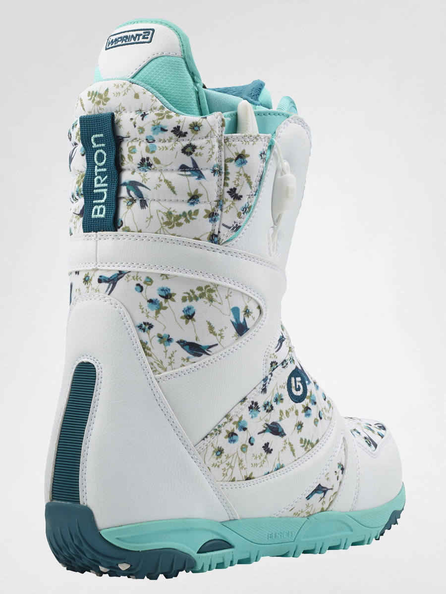 Womens Burton Snowboard boots EMERALD (wht/teal/hummingbird)