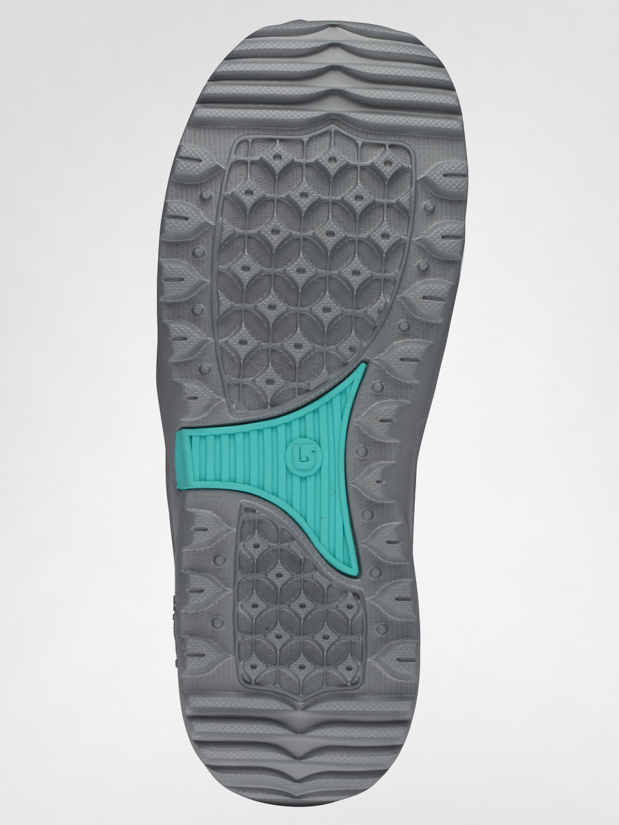 Womens Burton Snowboard boots COCO (white/gray/teal)