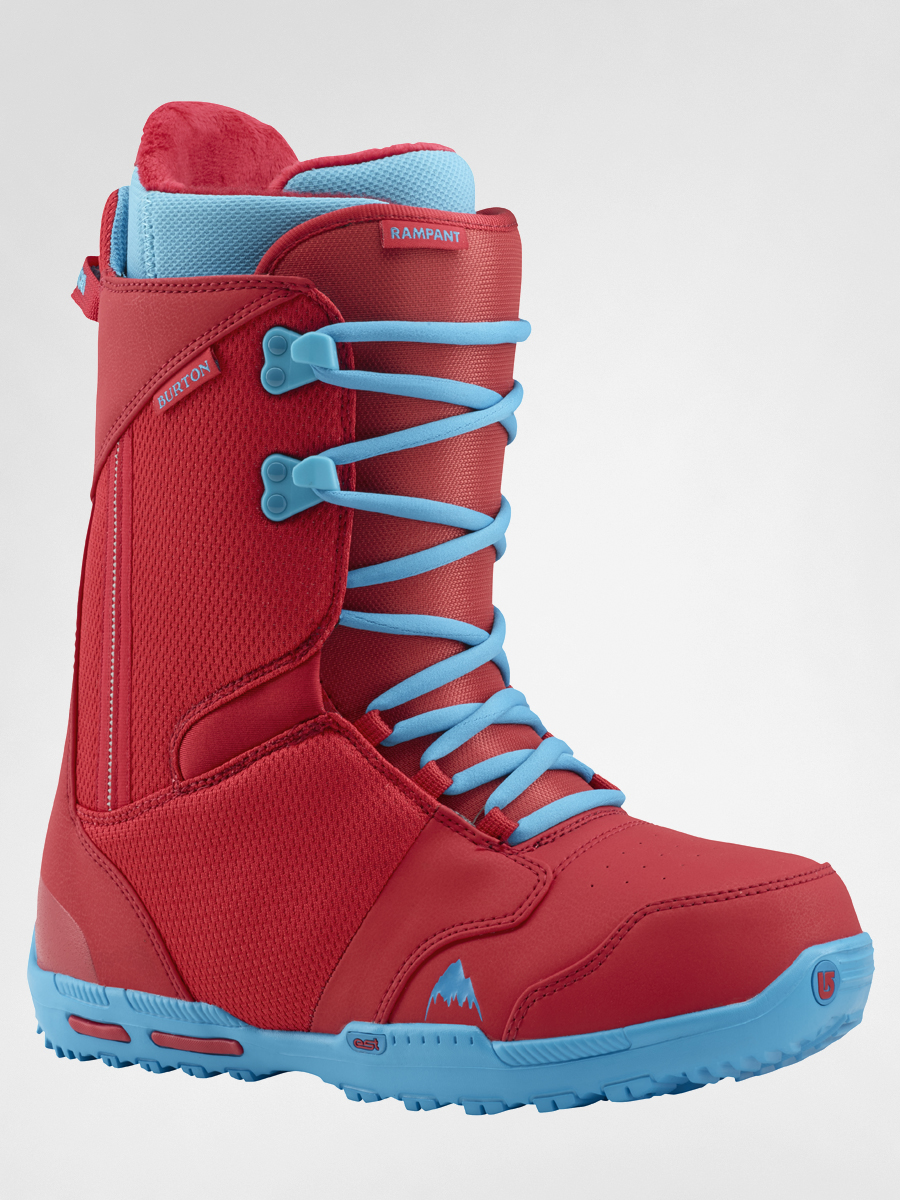 red snowboard boot laces