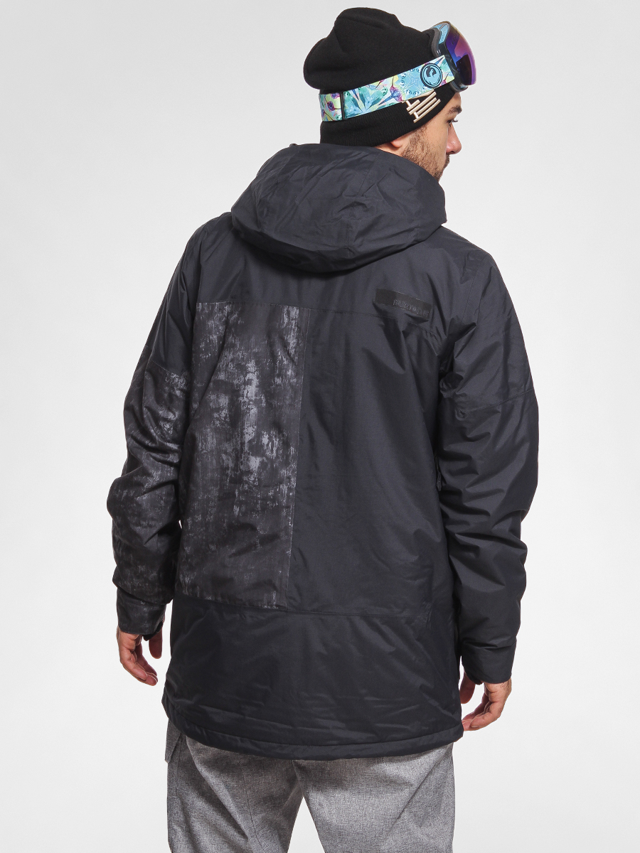 Mens Burton Snowboard jacket MB SUTTON (black washed out)