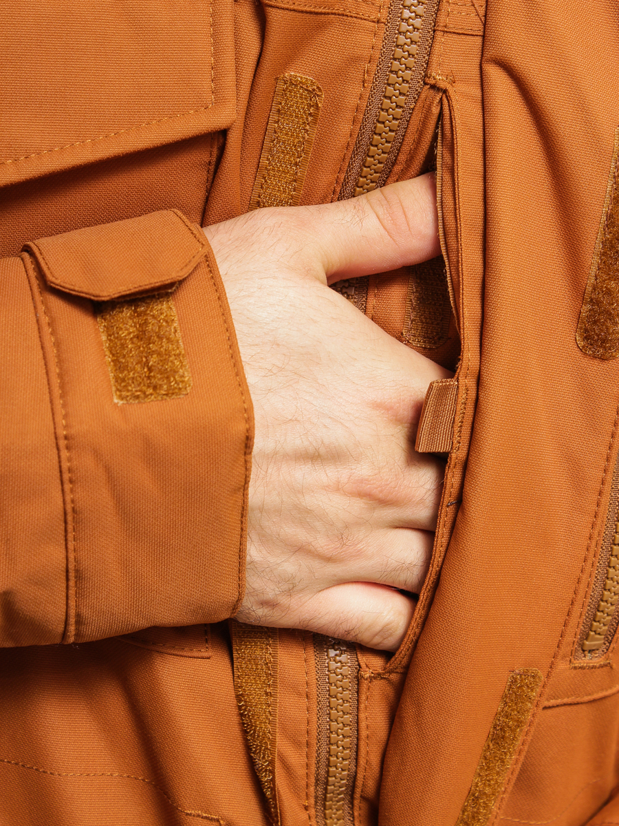 Mens Burton Snowboard jacket Covert (true penny)