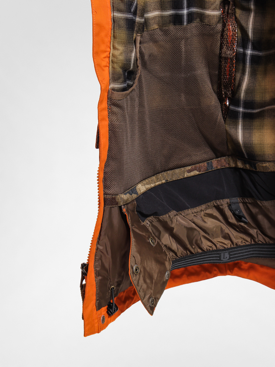 Burton hellbrook バートン　ヘルブルック　S Burton Snowboard jacket MB HELLBROOK - orange (jersey tan/woody)