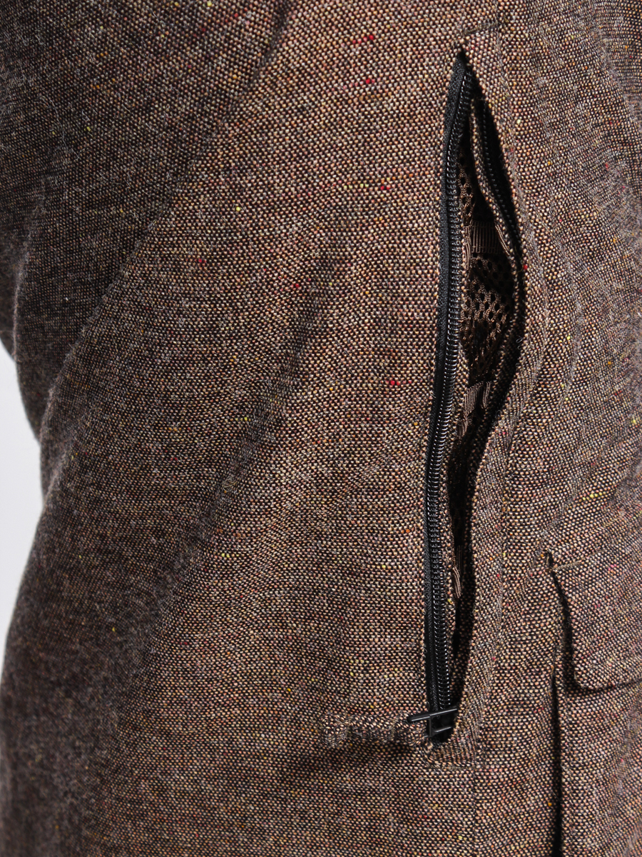 Mens Burton Snowboard jacket MB HELLBROOK (tweed/true black)