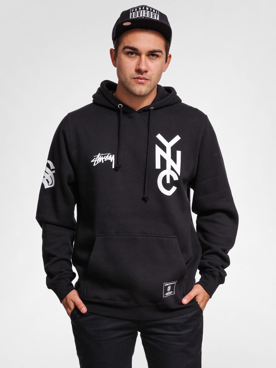 Stussy Hoodie NYC 80 Hood (black)