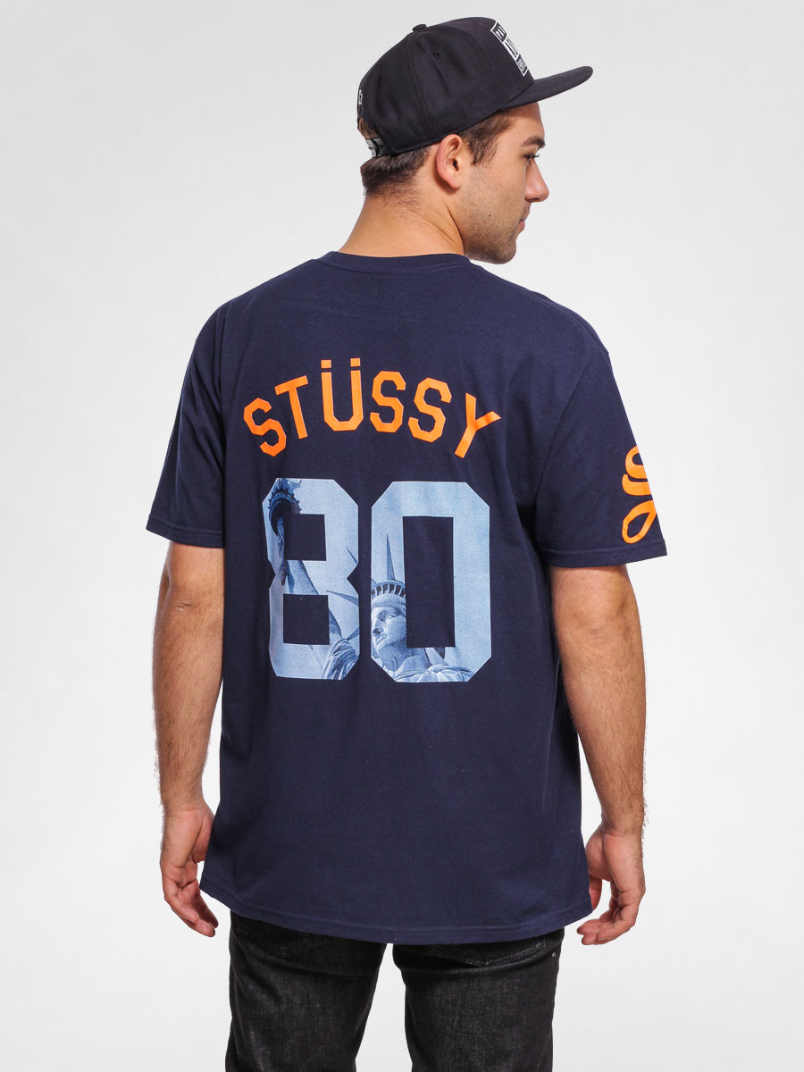Stussy T-shirt NYC 80 (navy)
