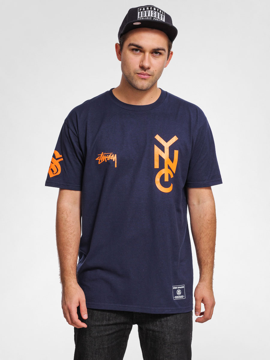 Stussy T-shirt NYC 80 (navy)