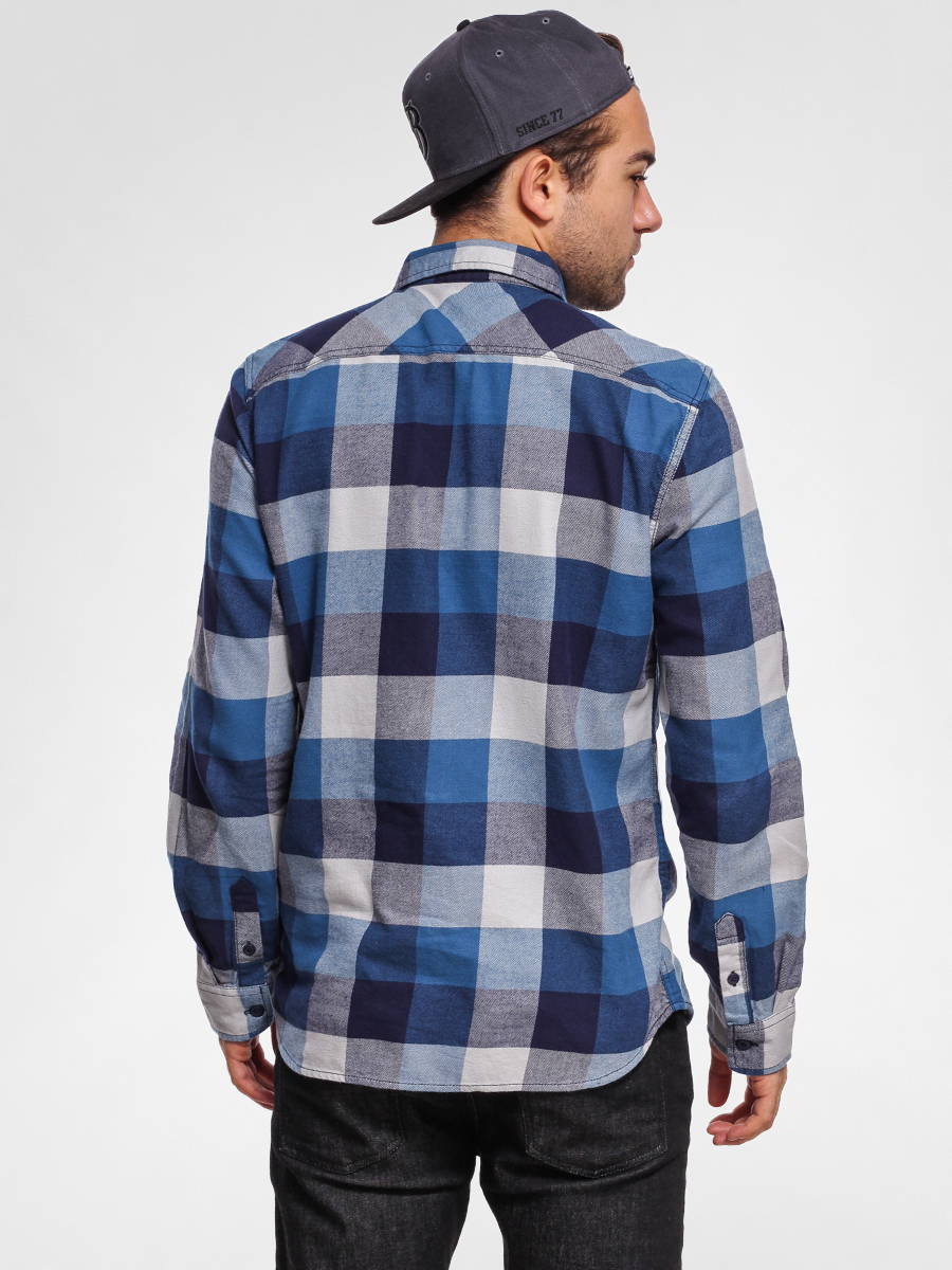 flannel peacoat