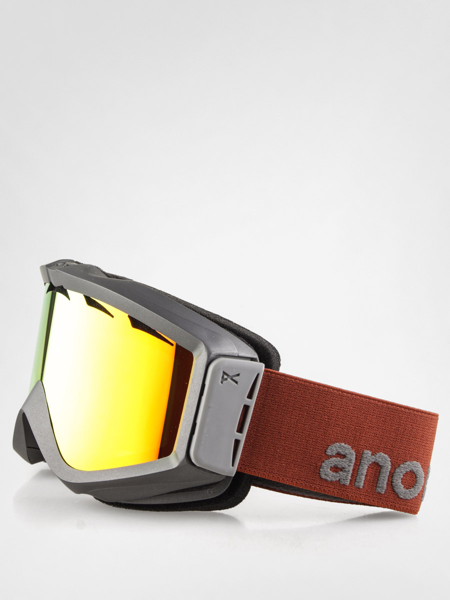 Anon Goggles FIGMENT (lead/red solex)