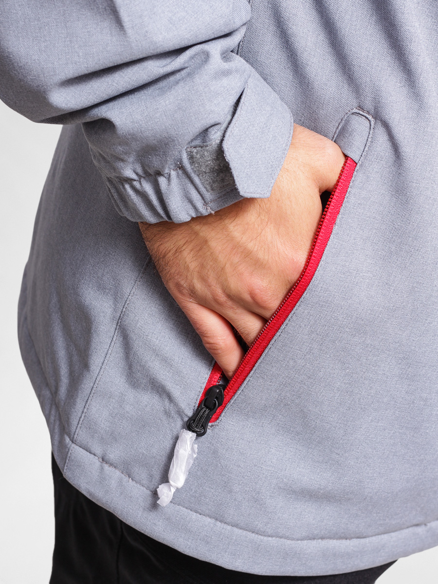 Mens Volcom Snowboard jacket Shadow Hill (gry)