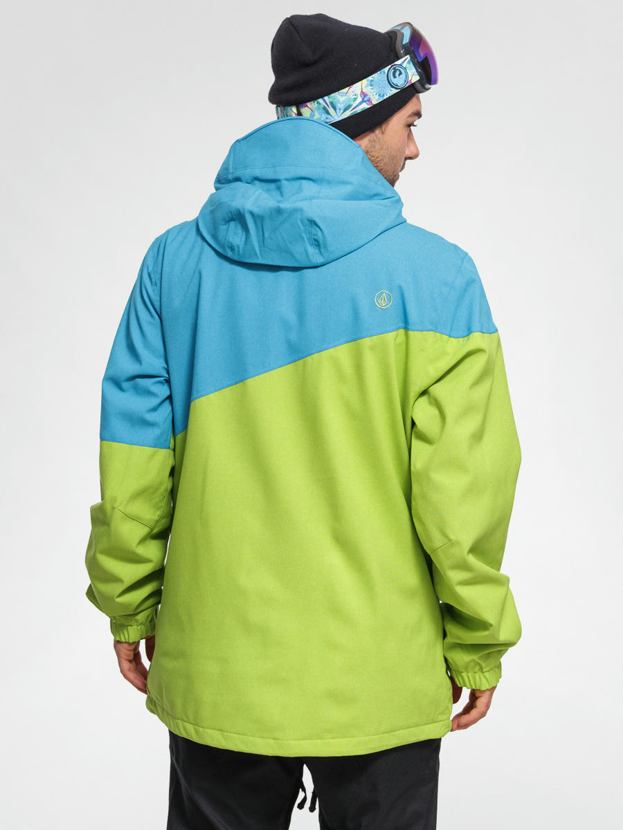 green mens snowboard jacket