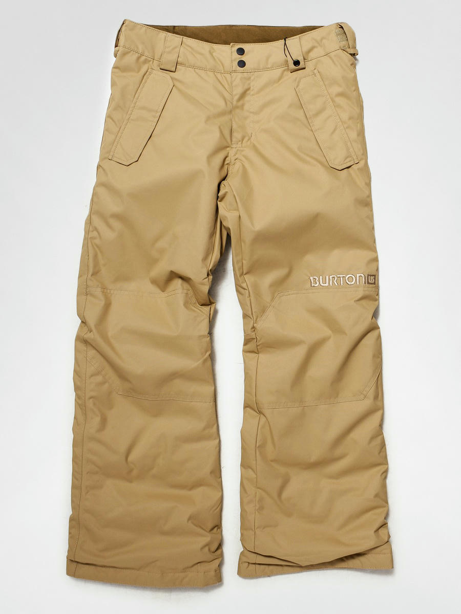 burton tan snowboard pants