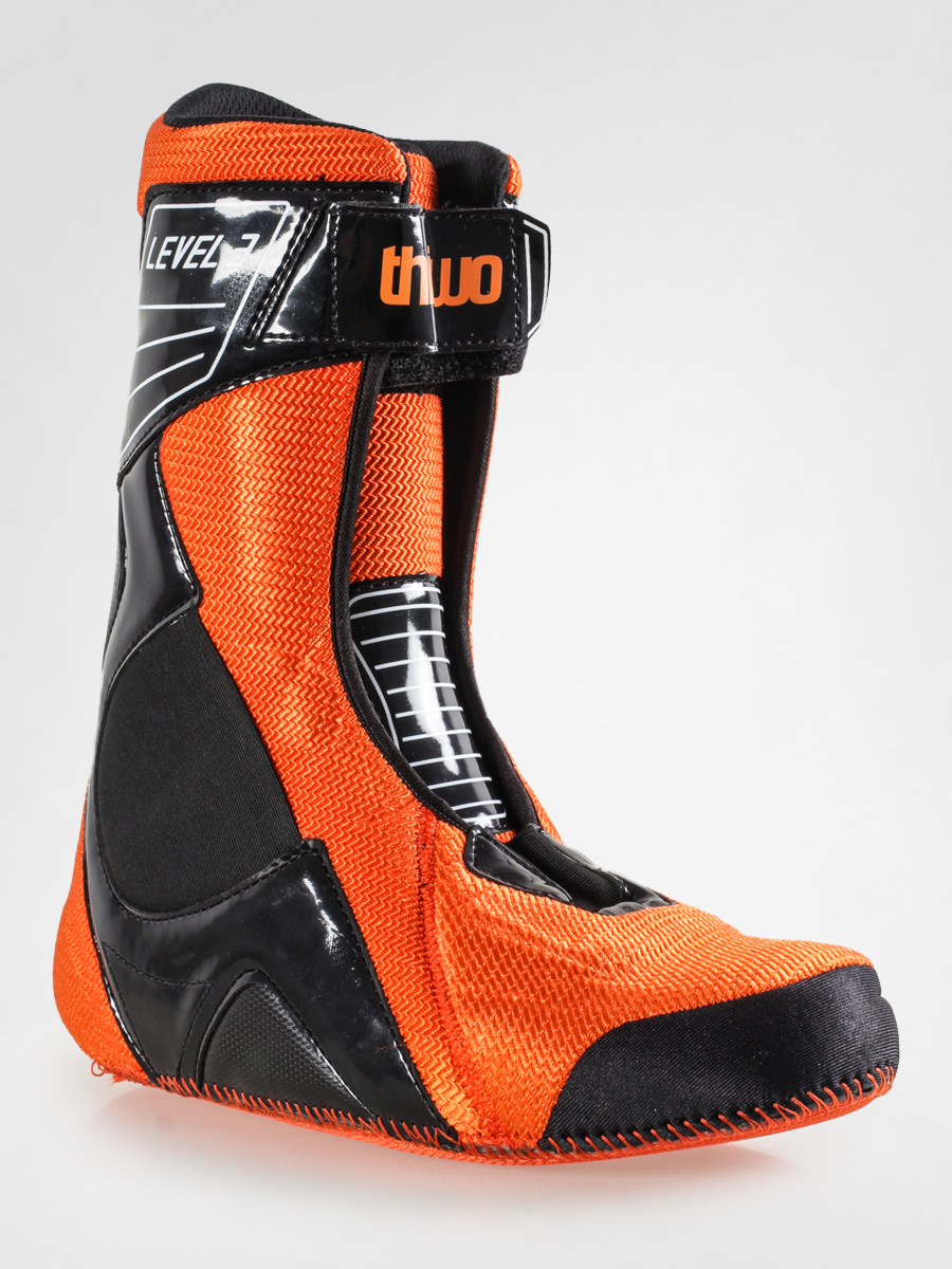 orange snowboard boot laces