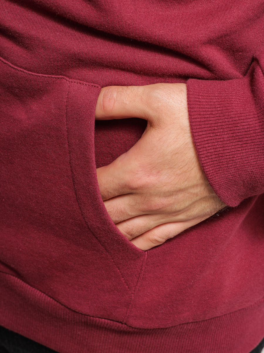 Analog Hoodie ANALOGO ZHD (burgundy)