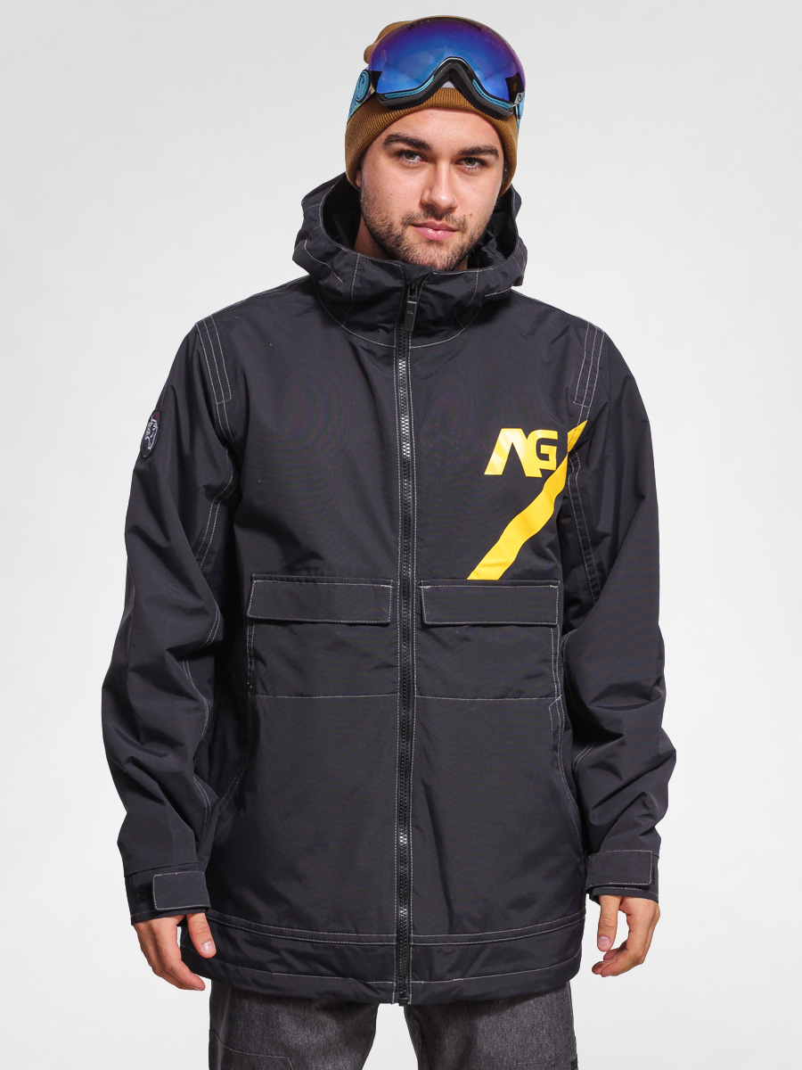 Mens Analog Snowboard jacket REFRAIN (true black)