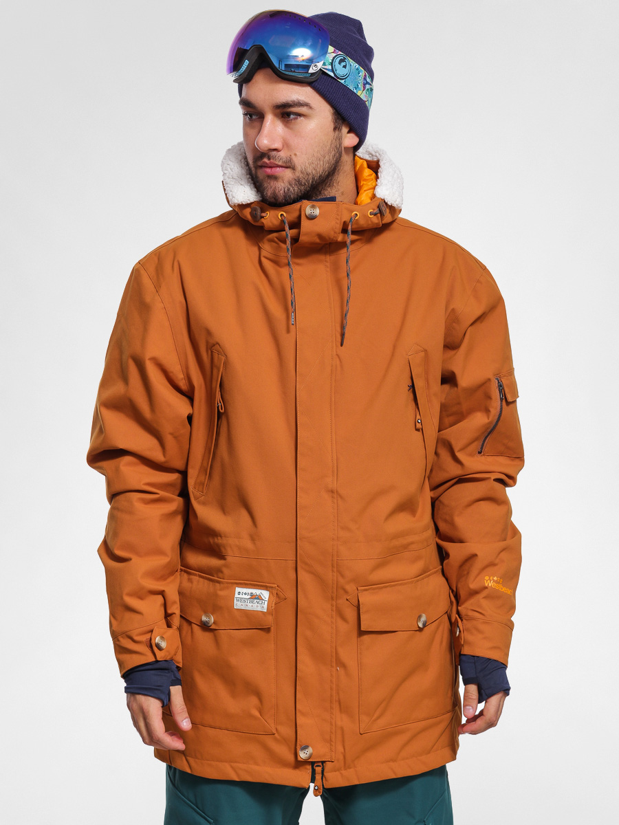 Mens Westbeach Snowboard jacket Wood Parker (rusty)