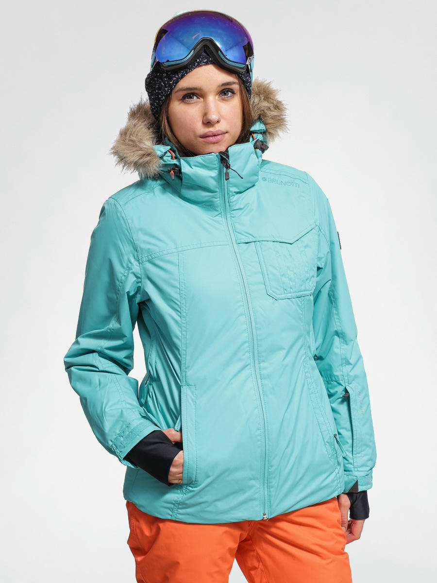 Womens Brunotti Snowboard jacket Jollette teal