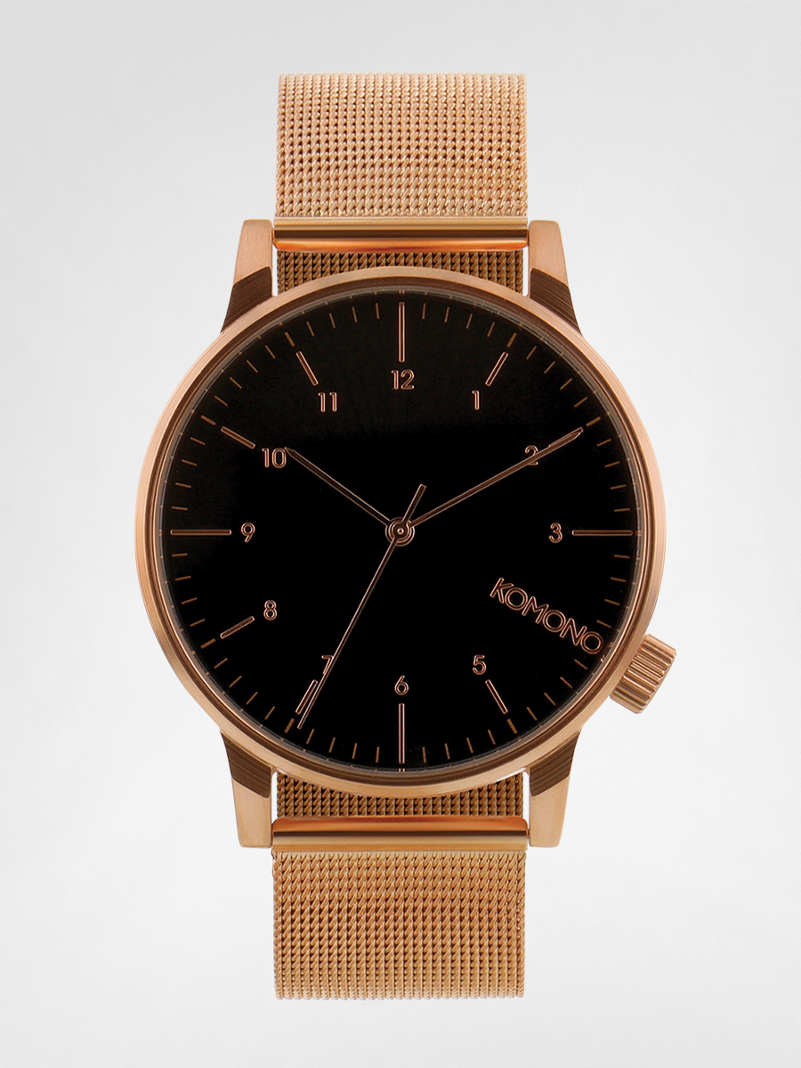 Komono Watch Winston Royale - golden (rose gold/black)