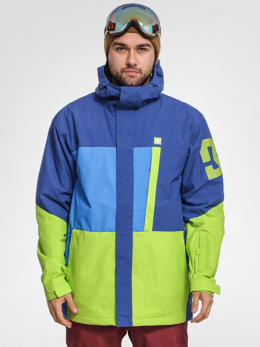 Mens DC Jacket Amo (navy/blue/lime)