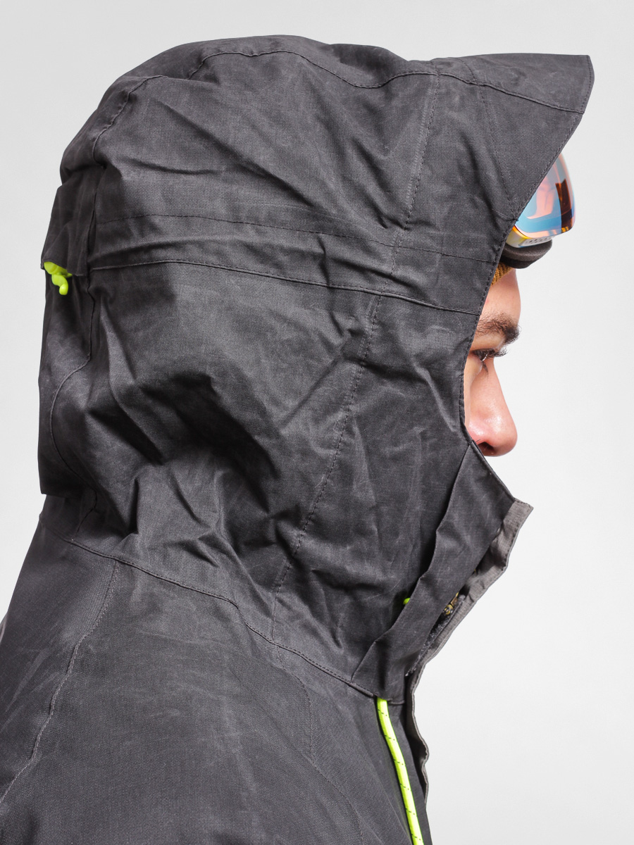 Mens DC Snowboard jacket Kingdom (black/grey)