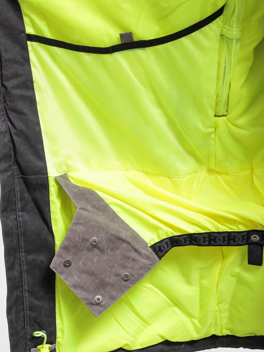 Mens DC Snowboard jacket Kingdom (black/grey)