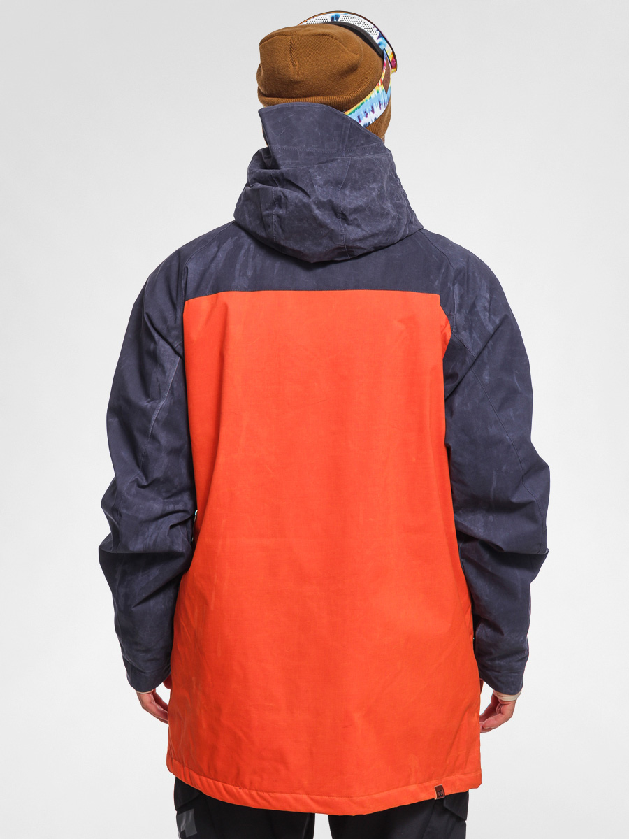 Mens DC Snowboard jacket Kingdom (navy/orange)