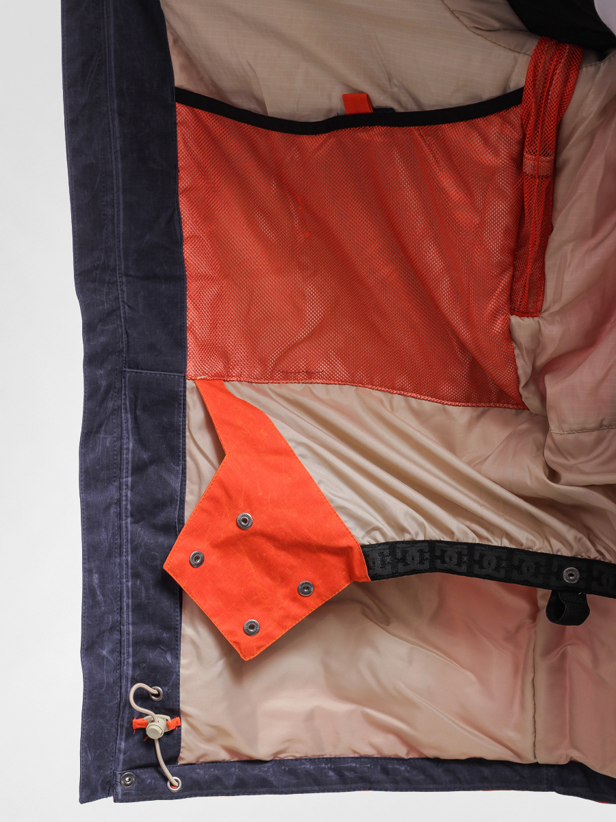 Mens DC Snowboard jacket Kingdom (navy/orange)
