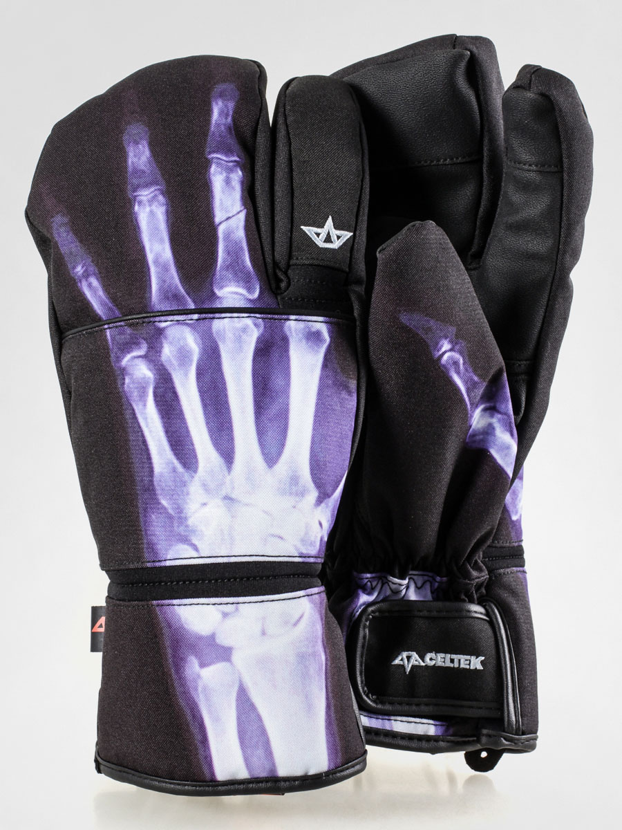 Celtek Gloves Trippin - black (x ray)