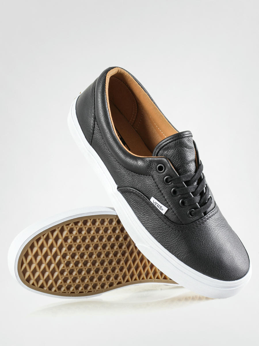 Vans Shoes Era (premium leather/black)