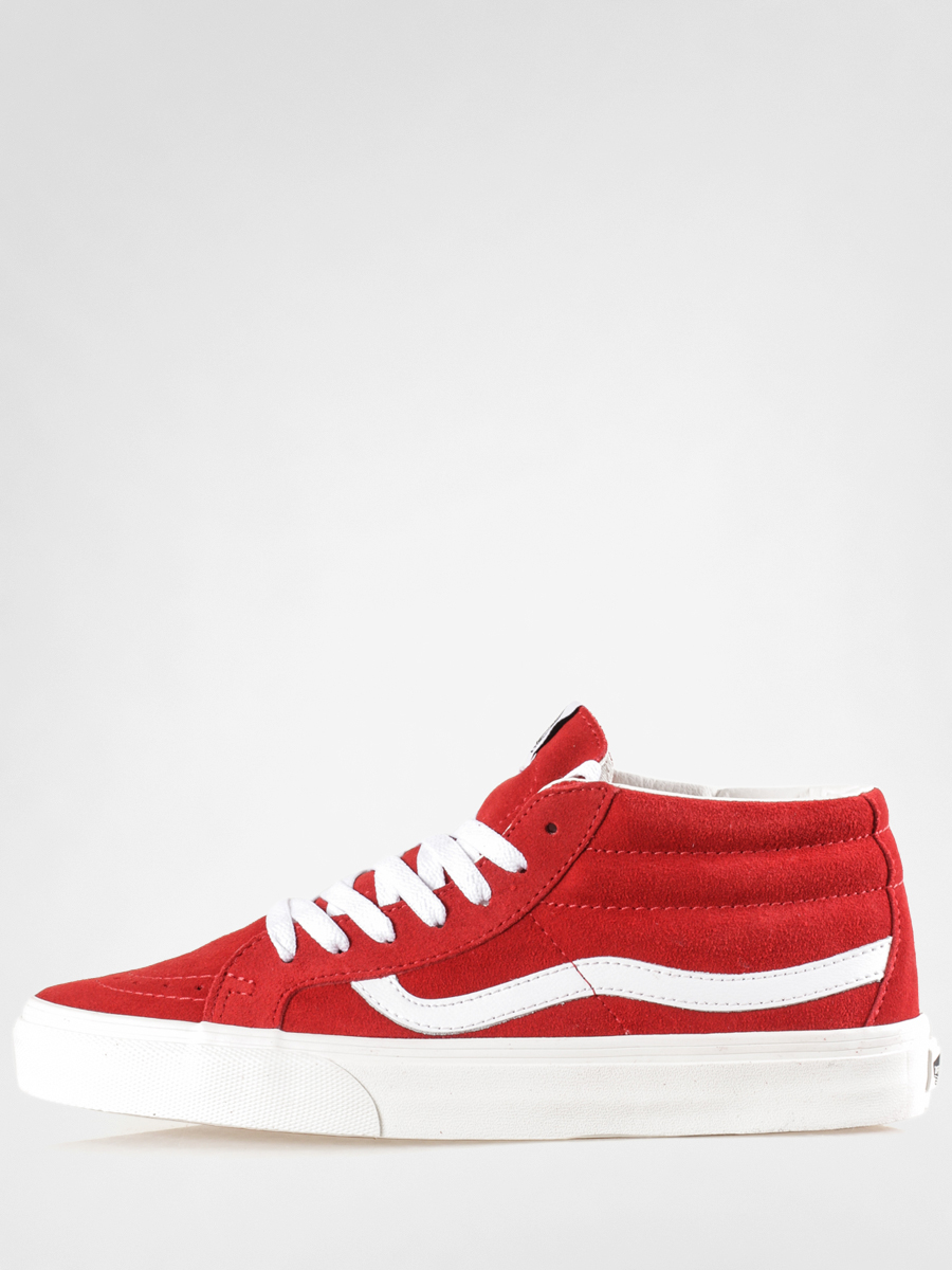 Vans Shoes Sk8 Mid Reissue (vintage/pompeian red)