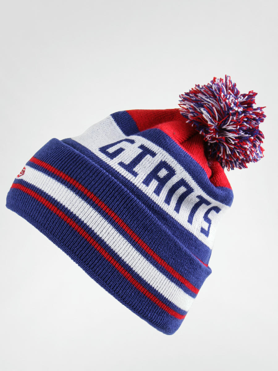 The Giants NFL Beanie with Yarn Pom Pom