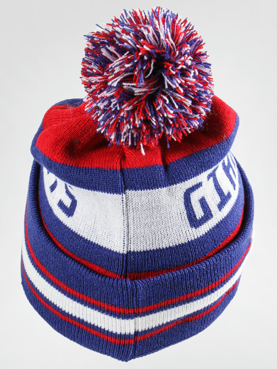 The Giants NFL Beanie with Yarn Pom Pom