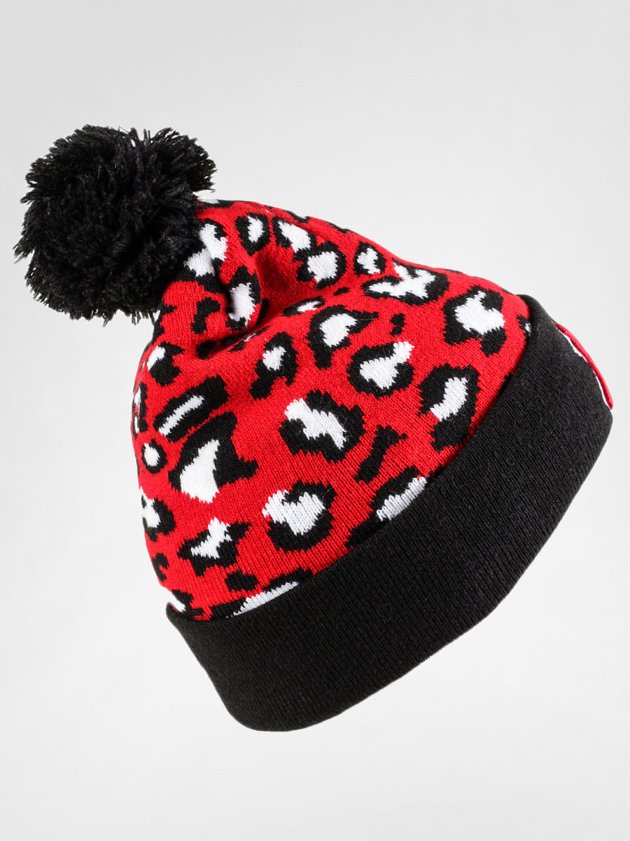 New Era Beanie Team New York Yankees Wmn (leopard red/pink)