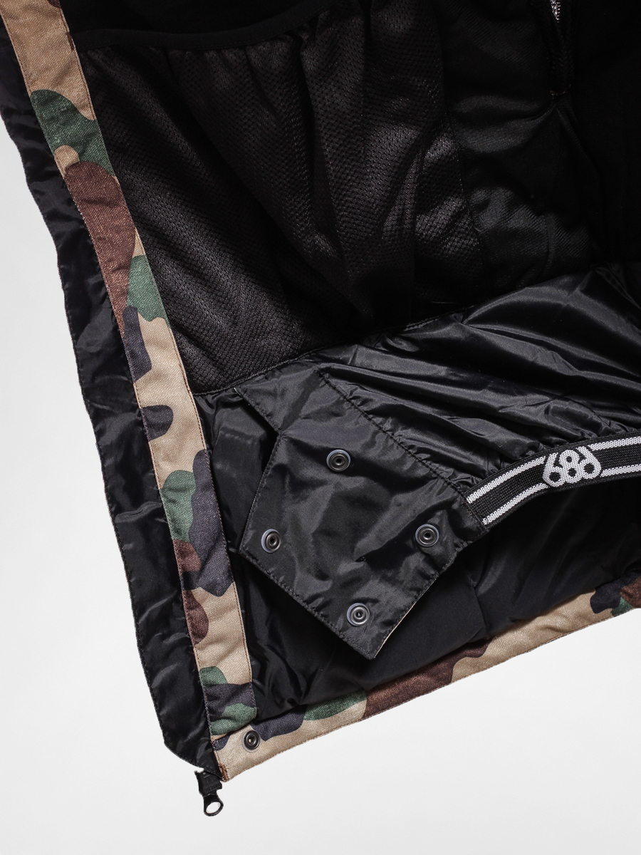 Mens 686 Snowboard jacket Authentic Moniker (hunter canvas camo)