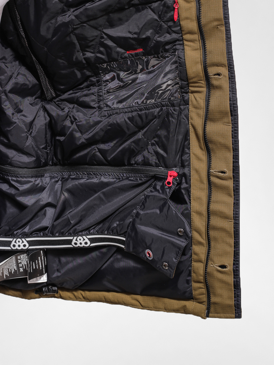 Mens 686 Snowboard jacket Parklan Field (army ripstop)
