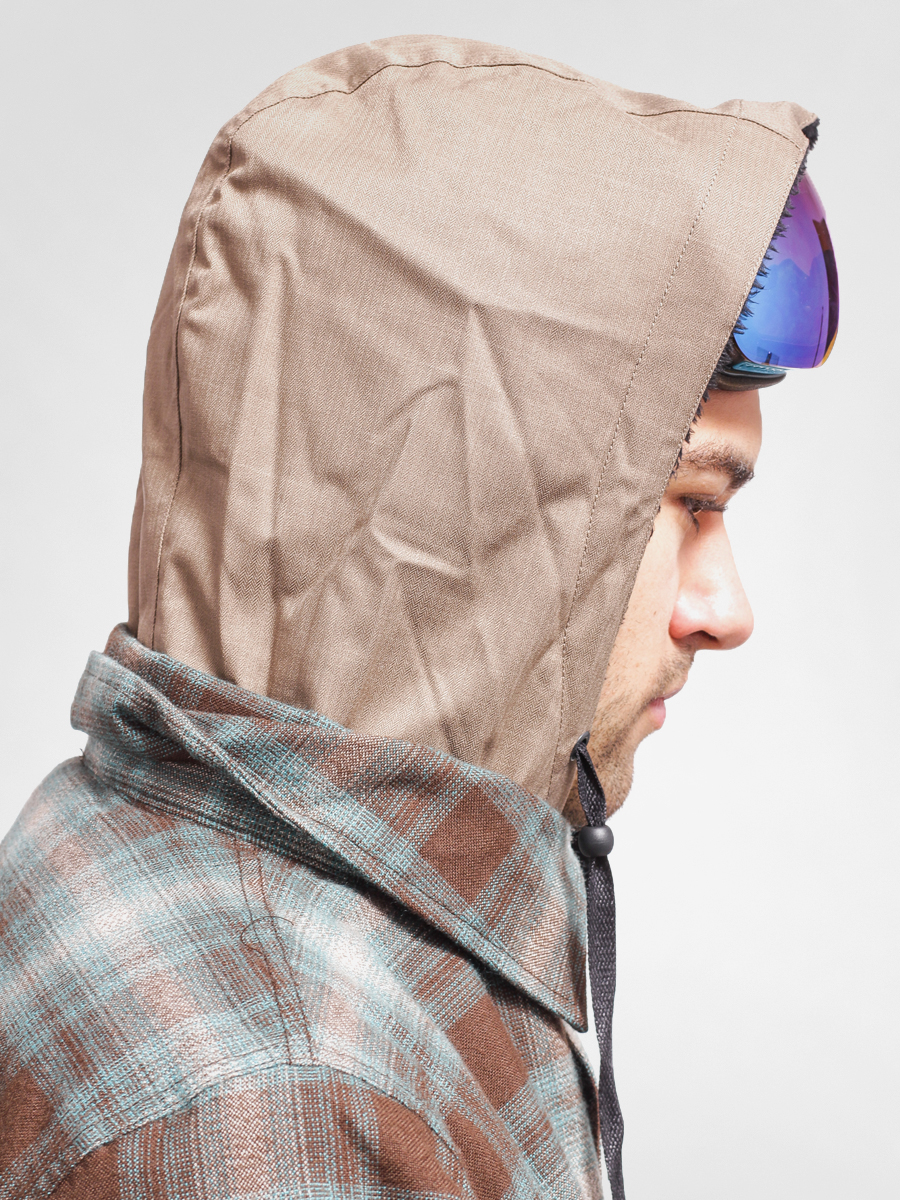 Mens 686 Snowboard jacket Authentic Woodland (mallard flannel)